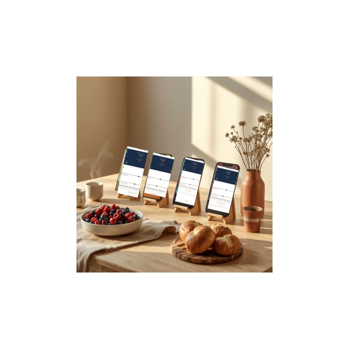 GewissenApp Family Tarif — achtsam abnehmen App für die Familie, Kalorienzähler mit Stimmungstracker für bis zu 5 Personen